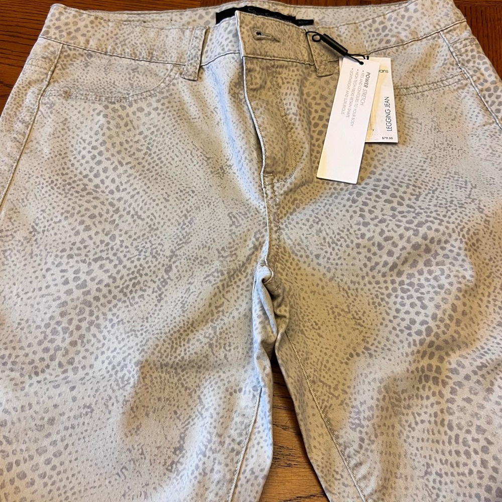 Calvin Klein Snakeskin Leggings